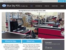 Tablet Screenshot of blueskypos.com